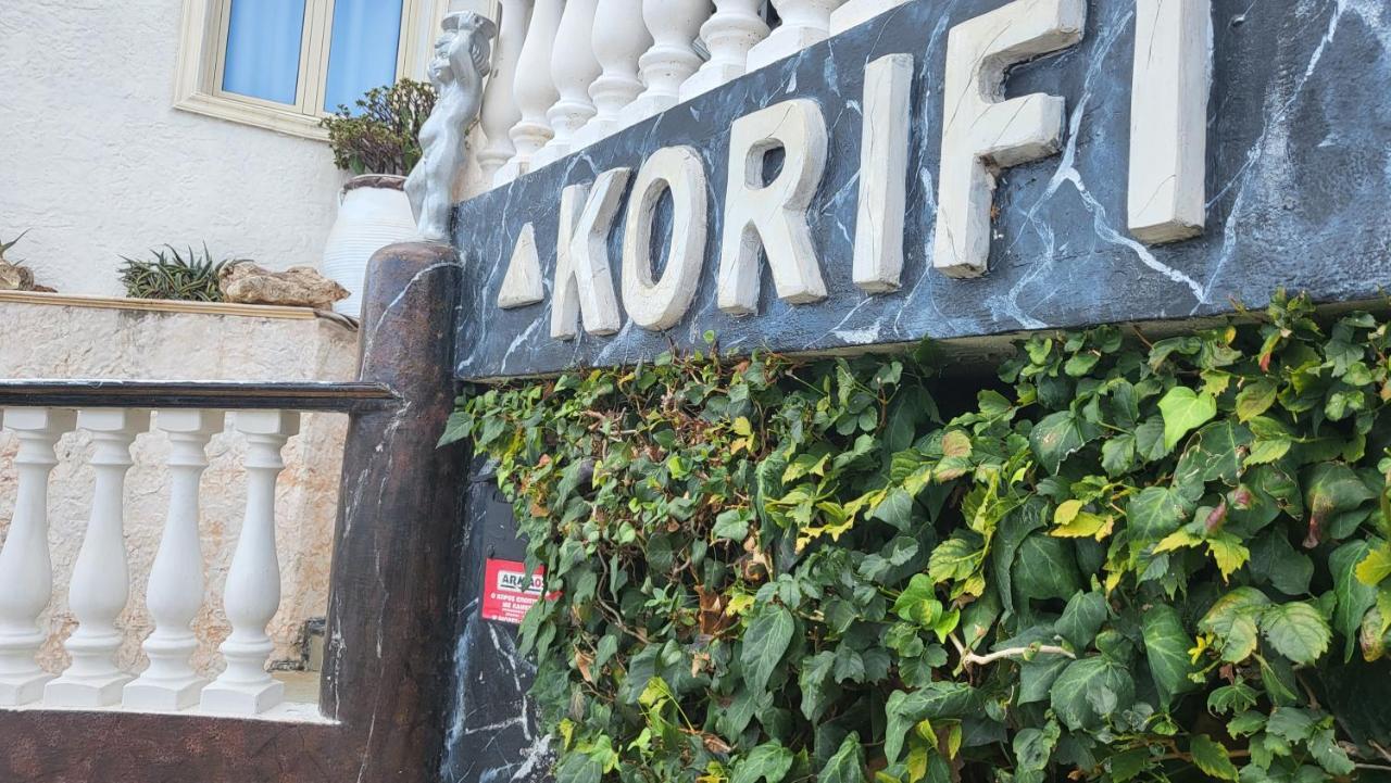 Hotel Korifi Apts & Std Adults Only Limenas Chersonisou Exterior foto
